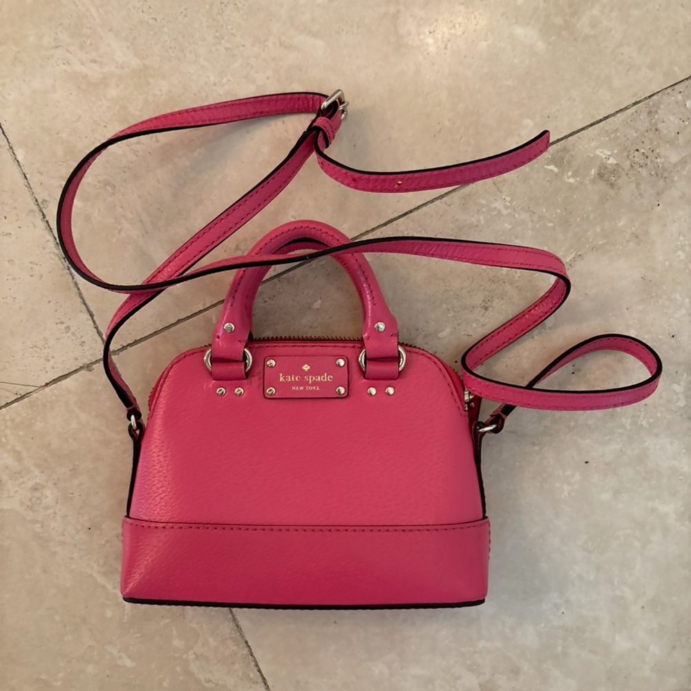Kate Spade Vibrant Pink Crossbody Bag
